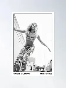 Coming Miley Poster