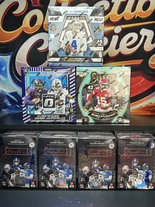 PYT Break - Panini 2025 Football Optic/Select/Mosaic Mega 1X Each + Topps Football 2025 Signature Class Blasters 4X