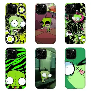 I-Invad3r Z-Zim GIR Phone CaseY2K Aesthetic Protective Cover For iPhone 17 Pro Max 16 15 14 13 12 11