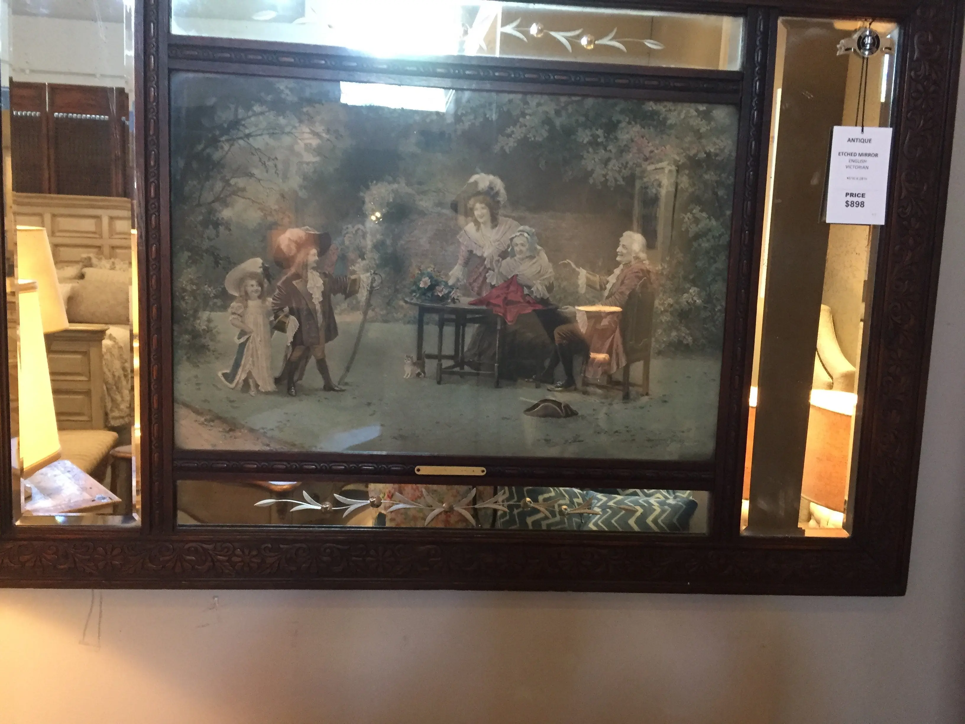 Etched Mirror