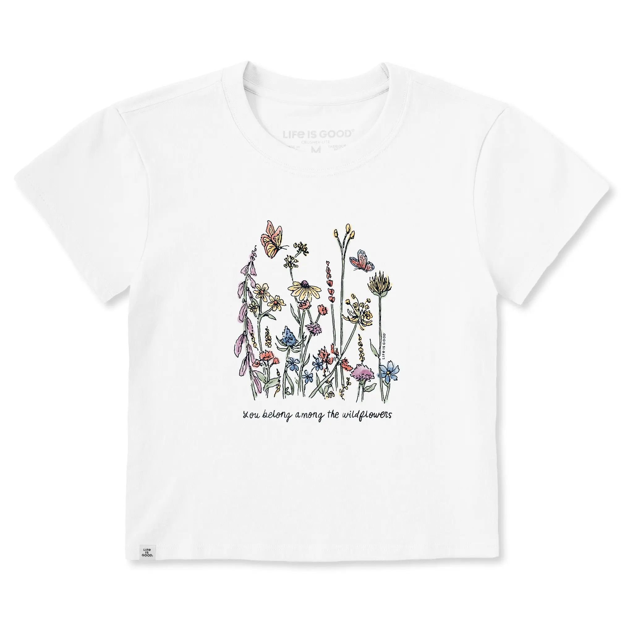 Women's You Belong Wildflowers Crusher-LITE Shrunken Tee