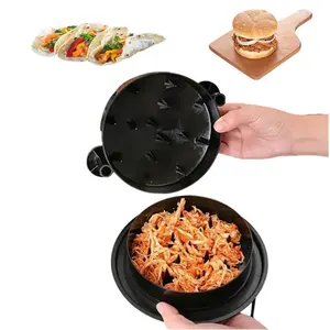 MIUVA Manual Meat Shredder Tool with Twist and Rotate Mechanism Ergonomic Handle Anti-Slip BPA Free Ideal for BBQ and Meal Prep Shredding Chicken Pork Beef - Stock Up On Specials Stockpile Value Pack Christmas Gift