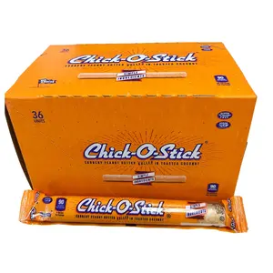 Chick o Stick Made with Roasted Peanuts and Coconut, .07oz, 36 Count
