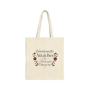 Emotionally Attached to Fictional Character Tote Bag