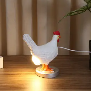 Egg Lamp Ornament USB Egg Table Lamp Resin Crafts Ornament Creative Table Lamp