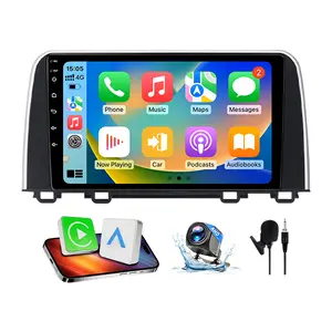 Binize Car Stereo for Honda CRV 2017 2018 2019 2020 2021, 9 inch Car Dash, Navigation, GPS, Head Unit with Wireless Carplay Android Auto, SWC, Touchscreen, 2+64G