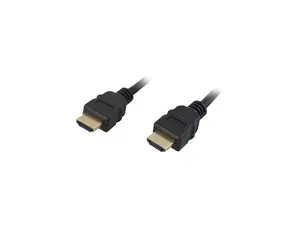 Nippon Labs HDMI-HR-3 3 ft. HDMI 2.0 Male to Male Ultra High Speed Cable with Ethernet Channel, Black