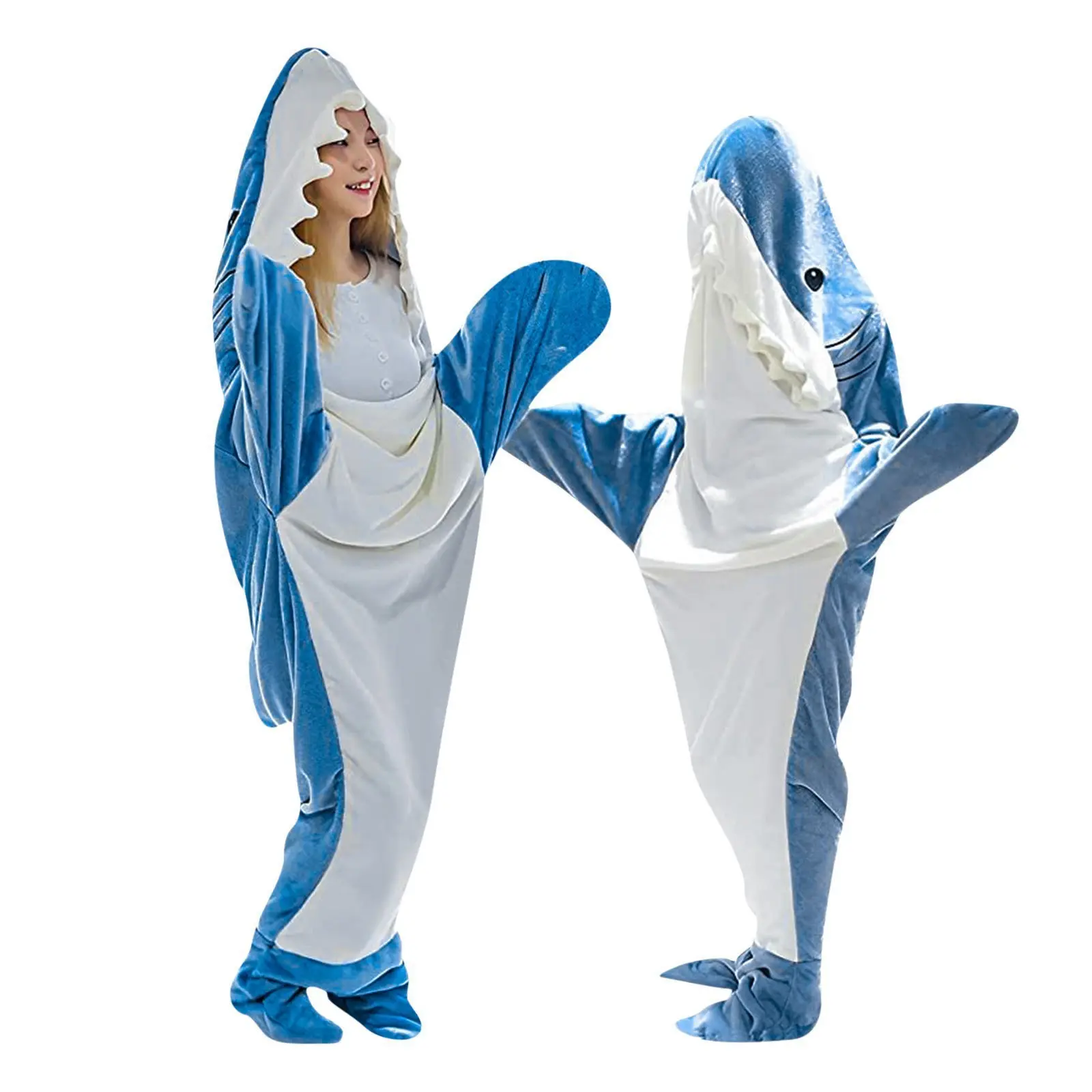 Gem blue shark sleeping bag