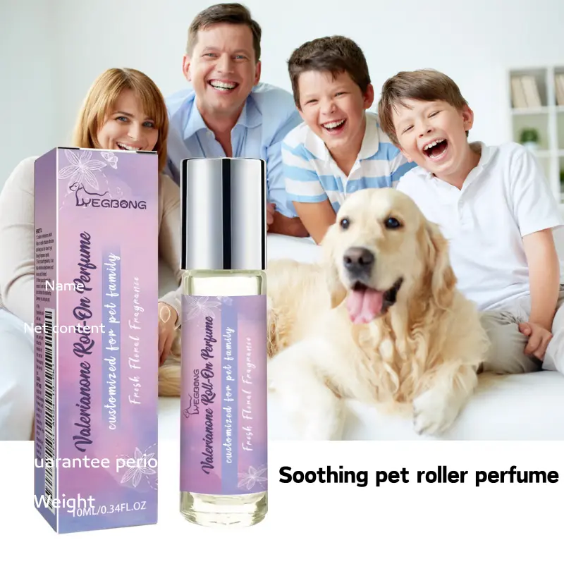 Pet Attraction Perfume Walking Beads To Ease Anxiety In Dogs Valerone Roll-On Perfume Deodorizer odor eliminator