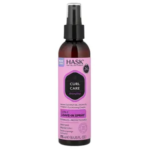 Hask Beauty Curl Care, 5-In-1 Leave-In Spray, 6 fl oz (175 ml)