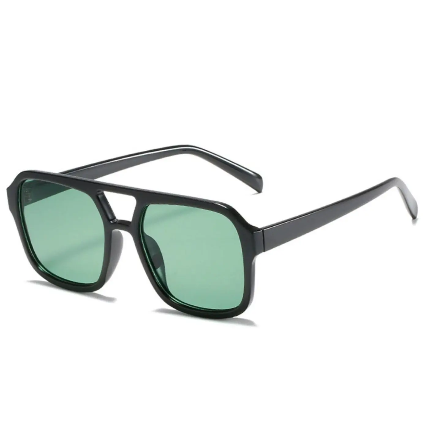 V BY VYE - COASTED - Colored Lenses Unisex Oversized Aviator Everyday Wear - UV Protected Square Frames Sunglasses Trendy Square Sunglasses