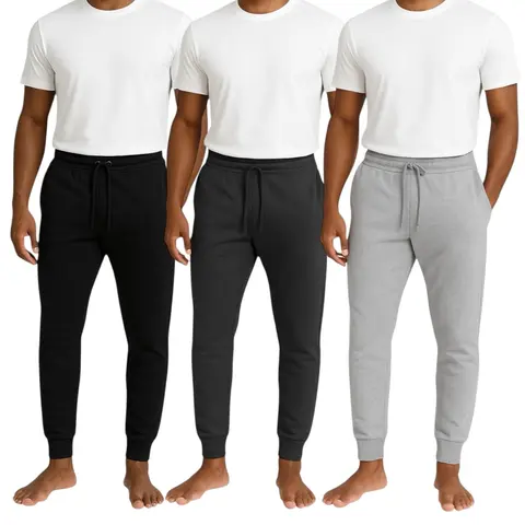 Men’s Ultra Soft Fleece Joggers | Cozy, Breathable, Everyday Loungewear Workout Clothes Runner Pants Wide Sweatpants Wide Sweatpants Workout Clothes Runner Pants Sports Jogging Wear