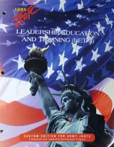 USED Book - Army JROTC Leadership Education and Training (LET 3) Custom Edition For Army JROTC by Numerous (Paperback) - english