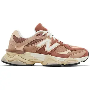 NEW BALANCE 9060 Men's Solid Suede Chunky Sneaker in Sparrow Flat Taupe for Training and Everyday Use (U9060EEH), 100% Authenticity