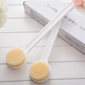 Shower body brush, girl's room accessories, 1 long handled bath comb, back cleaning brush, body brush, shower accessories, back scrubber for cleaning, exfoliating and massaging skin, personal cleansing