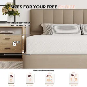 【Summervibes】Multi Size Available 6 Inch Comfort Foam Mattress Quiet No Noise Sleeping Mattress Quick Rebound Vacuum Pack Mattress For Adults Teens Kids Daily Rest