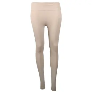 adidas Womens All Me Essentials Athletic Leggings Training Casual - Beige