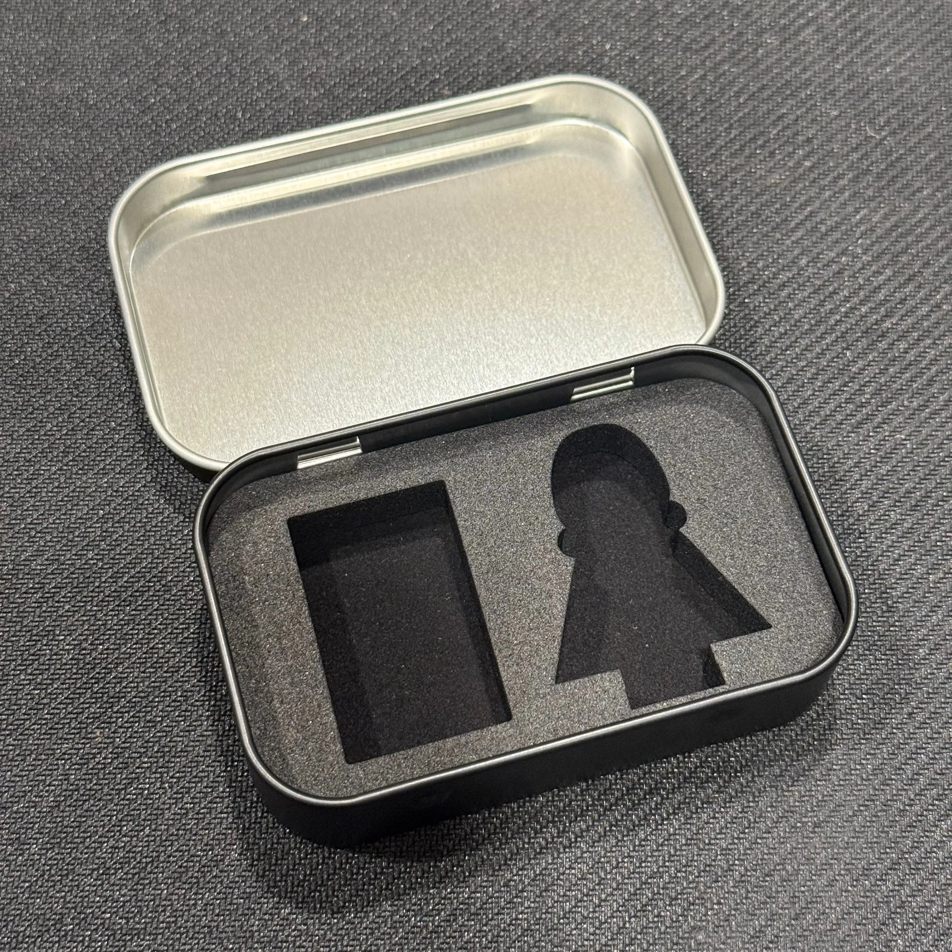 NEW PocketFigures™️ Bat-Compatible Single Minifigure Case with Foam Insert & Accessory Storage