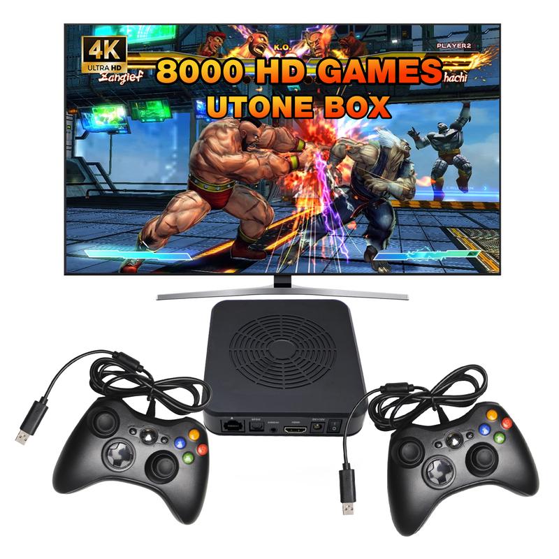 Utbox UTBOX 3D Game Box 8000+ Classic Games Arcade Came System 64G Emulator ...