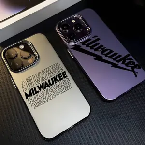 Artistic Design M-Milwaukee-s Cool Phone Cases For iPhone 17 16 15 14 13 12 Promax Pro Air Plus Black Purple Matte Laser Metallic Aurora Funda Cover
