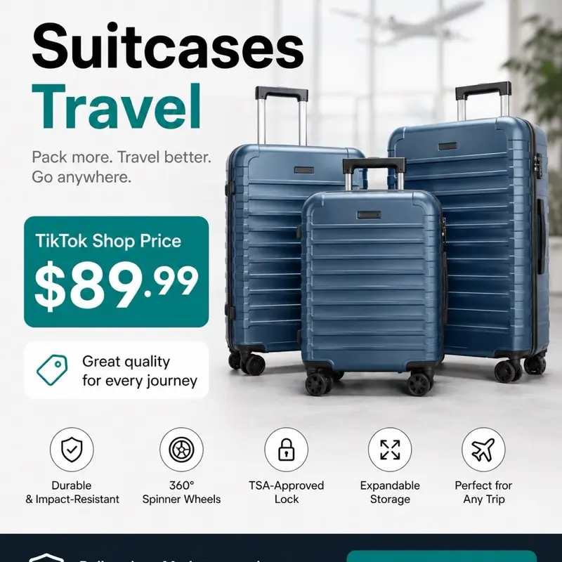 suitcases travel