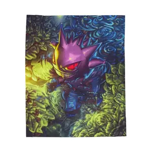 Gengar Ghost Type Velveteen Plush Blanket