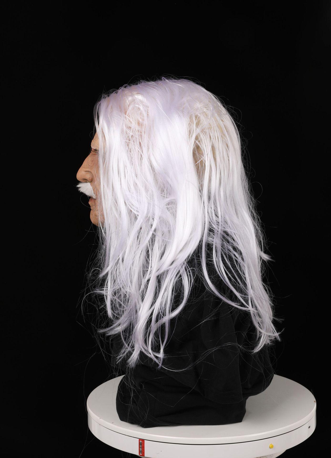 3D Realistic Old Man Mask, Bald Geezer Mask, Funny Man Face Cover,Masquerade Props, Roleplay Ornament for Family-themed Halloween Cosplay #TOP PICKS