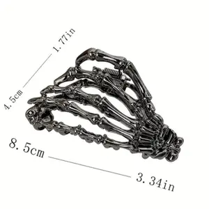 Skeleton Hand Hair Clip