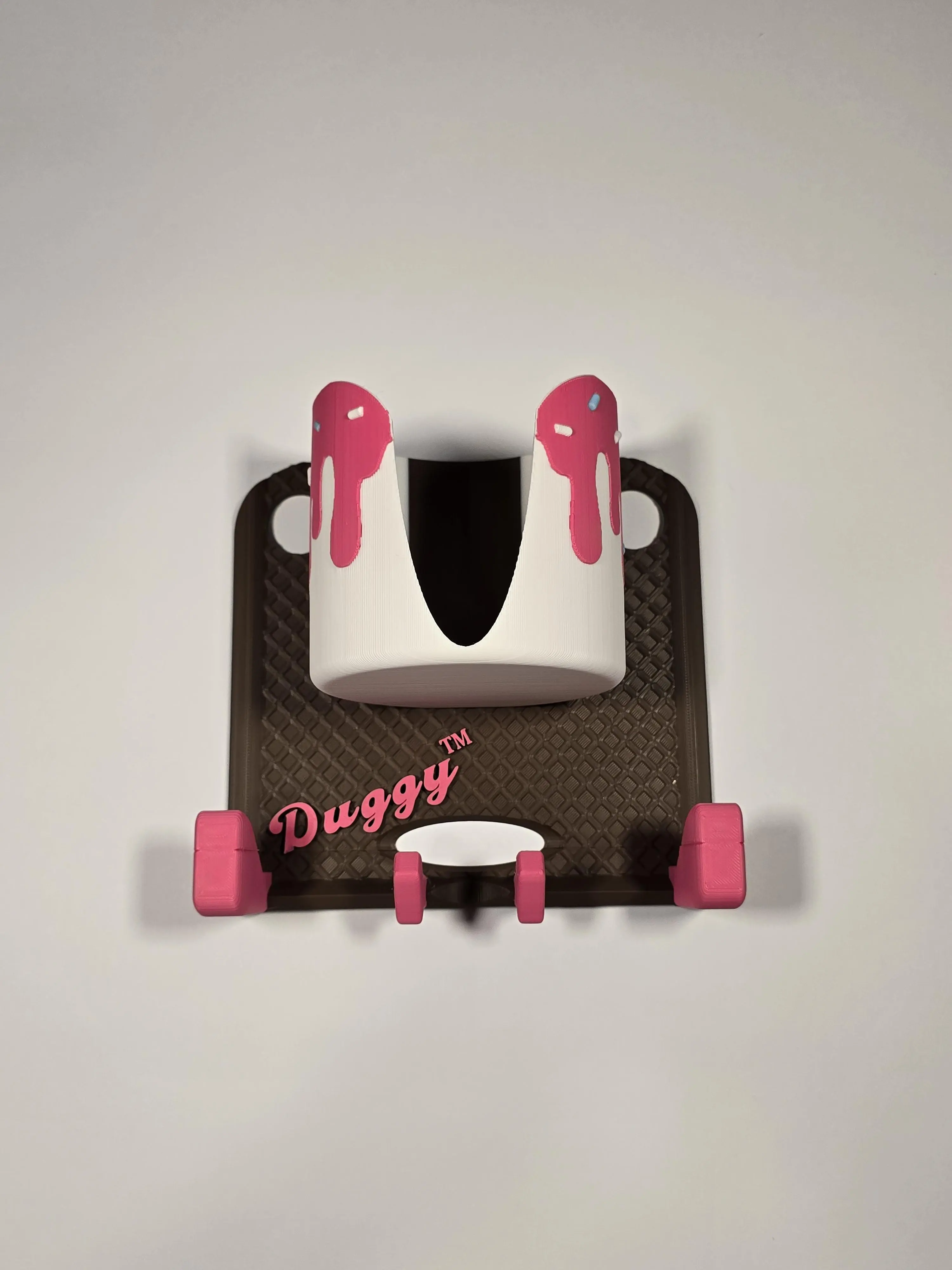 Duggy “Ice Cream Drip” Dugout Organizer – Premium Hanging Bat & Gear Rack Adjustable Hook Hangable