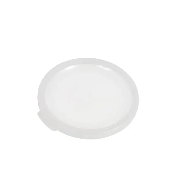 Packnwood 294RPL1101 Phoenix Reusable Translucent Plastic Lid for Kitchen Containers, 6.6x0.3in - 24-Piece Set