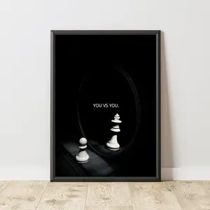 Motivational Poster, Motivational Print, Motivation Wall Art, Inspirational Quote Wall Art Unframed