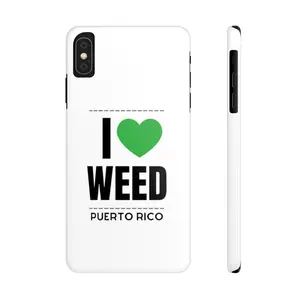 ILoveWeedPR Slim Phone Cases