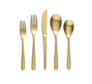 over&back 20-Piece Curved Flatware 4 SetService