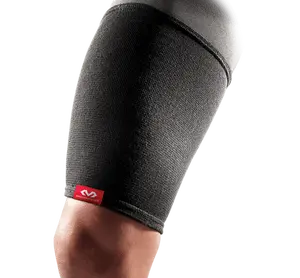 McDavid Thigh Sleeve/Elastic - Mild Compression Support for Soft Tissue in hamstrings/quads - Cool Comfort & Easy Wear Design