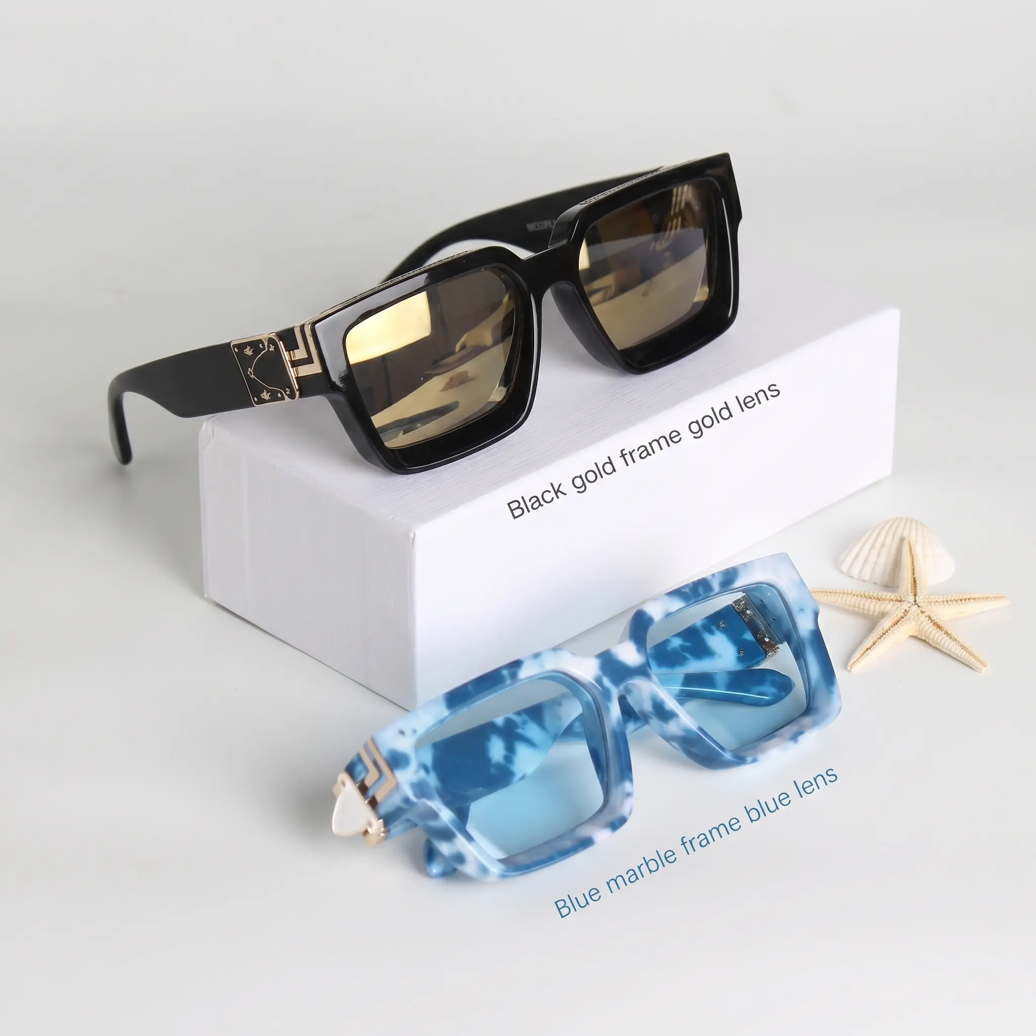 European American Style Eyewear Acetate Chic Sleek Full Packaging Unisex Street Looks
