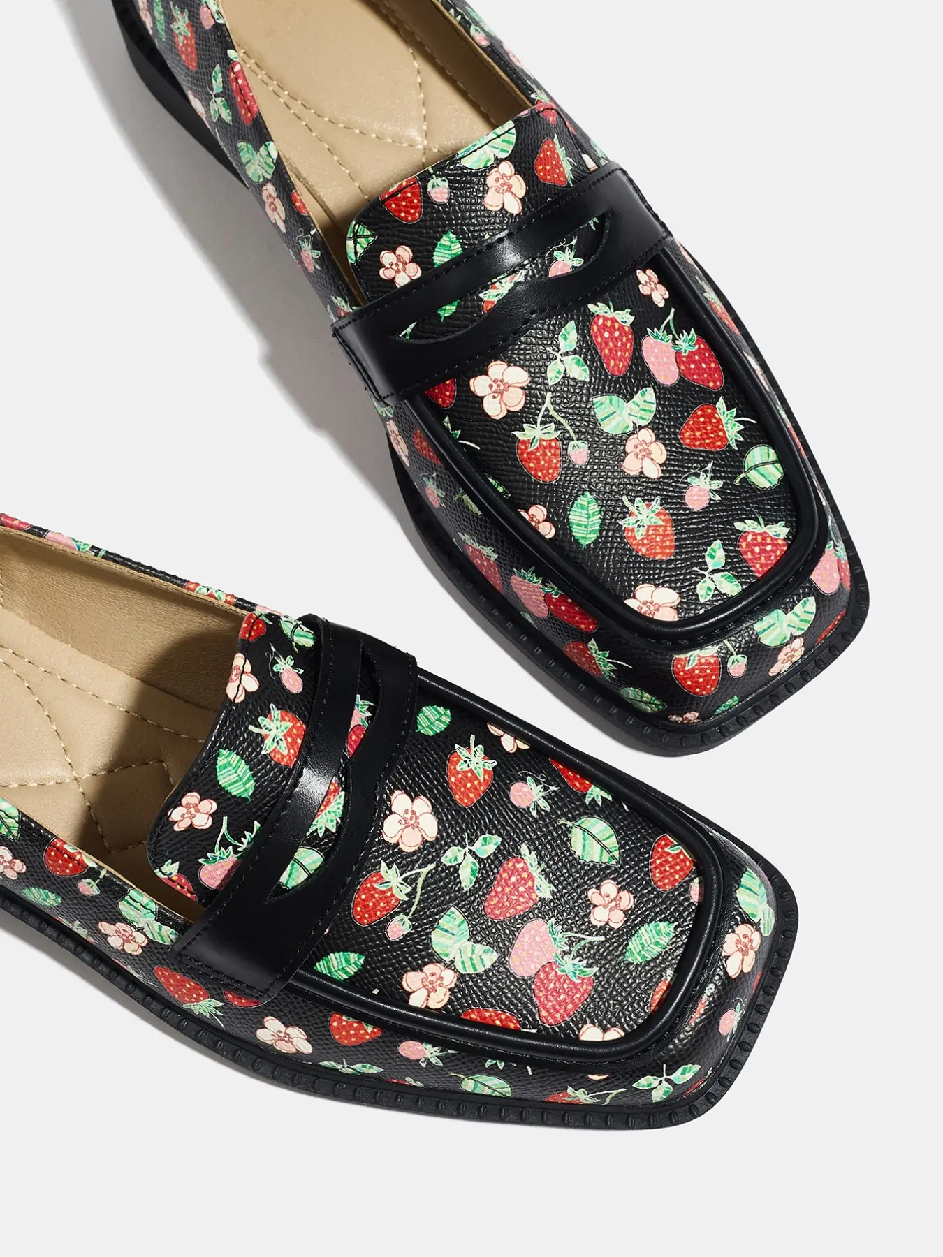 Floral Print Slip-On Loafers in Multicolor il_fullxfull.7786325714_f02t.jpg main image 2
