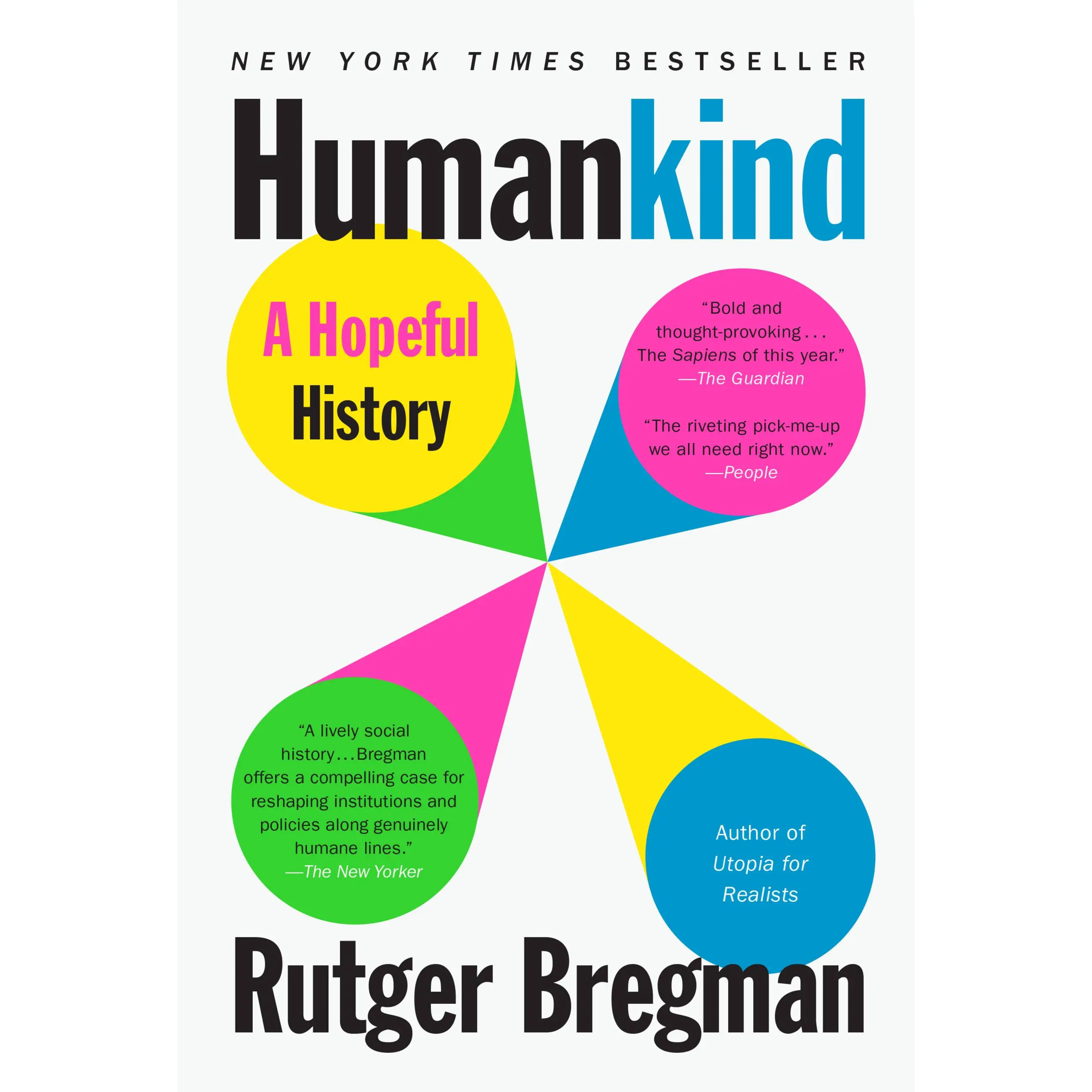 Humankind by Rutger Bregman, Erica Moore, Elizabeth Manton [Paperback Book]