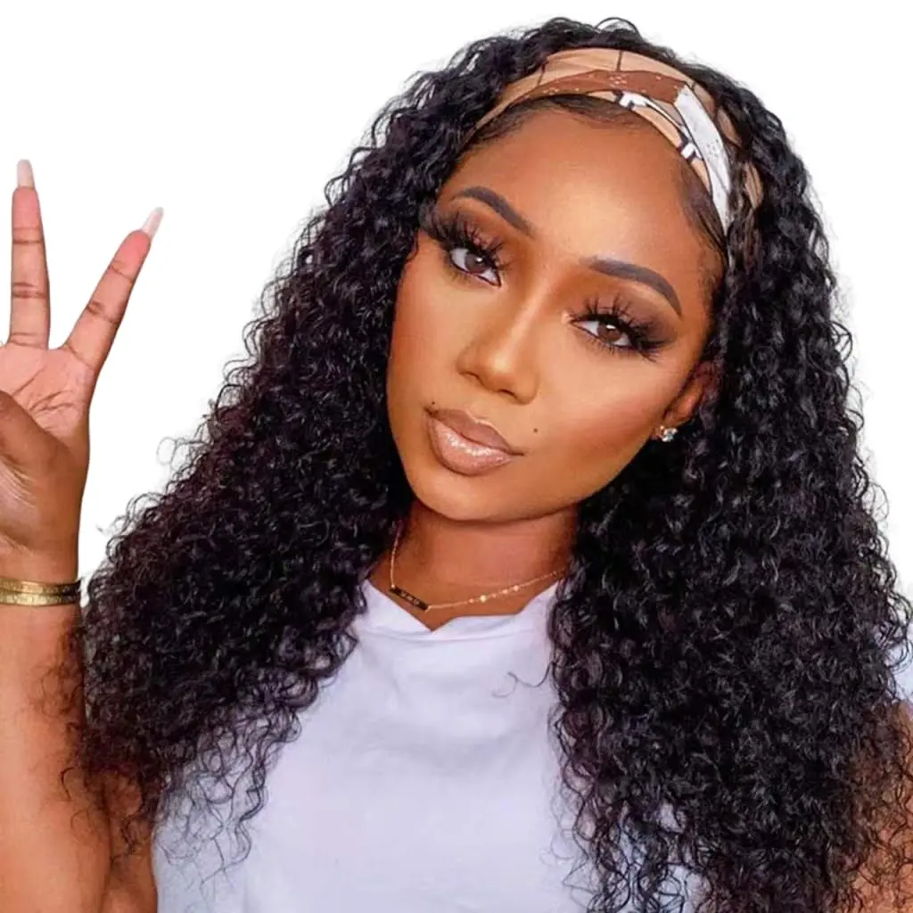 Headband Wig-Deep Wave