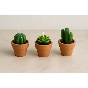MINI CACTUS CANDLES