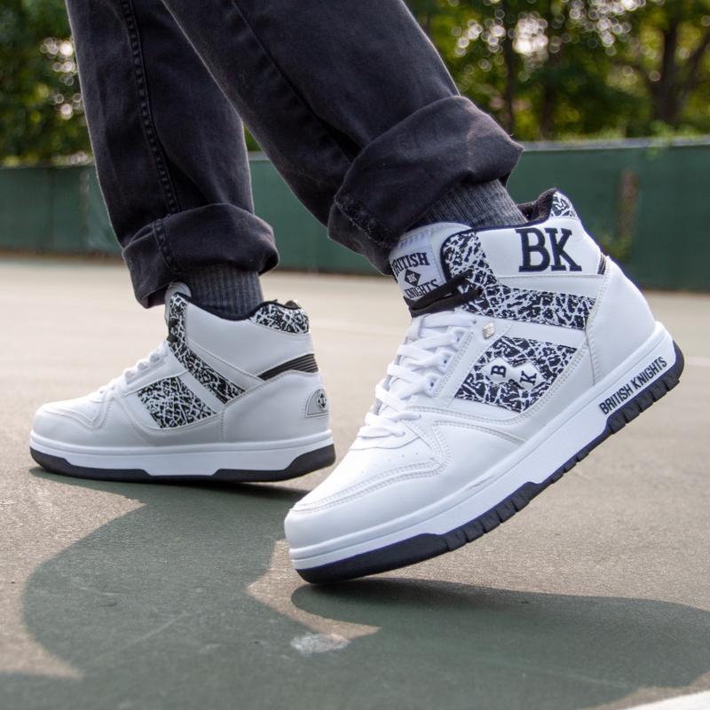 KINGS SL Series Navy White Black Sneakers for Men, Casual Shoes Footwear with BK Logo, Comfortable Sole Training Runner, Perfect Valentine's Day Gift for Men  Athletic Trainer Running