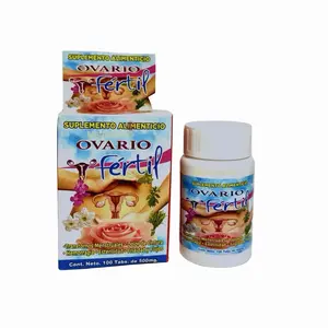 Ovario Fertil 100 Cápsulas Natural Vitamin Healthcare Fitness Supplement for Daily Wellness and Dietary Needs