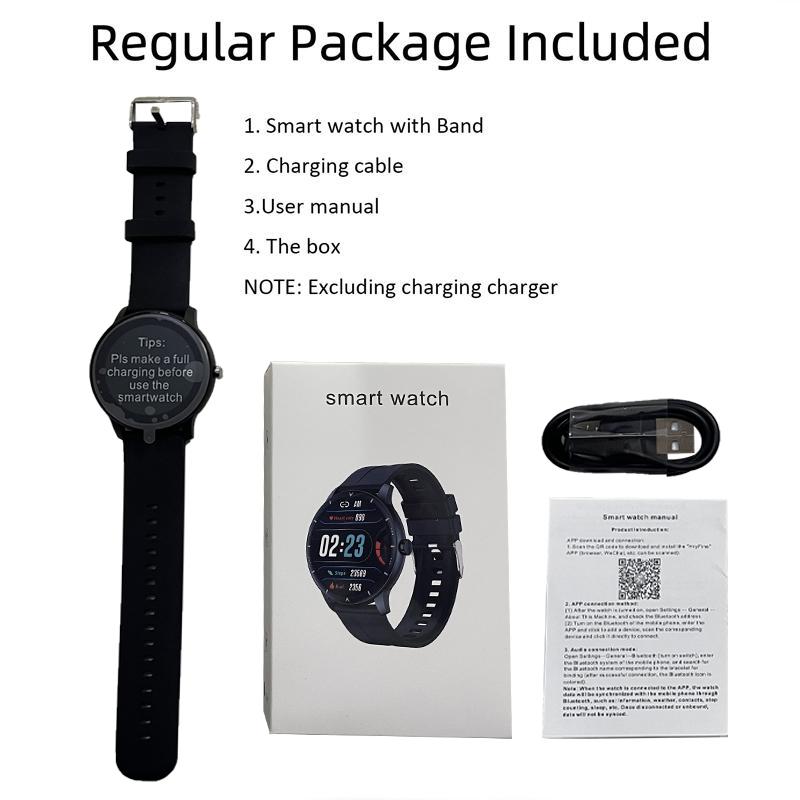 Smart Watch with Bluetooth-compatible Calling, Multi-Sport Modes, Message Alerts, Custom Wallpaper, Compatible with iPhone & Android, Wireless Smartwatch