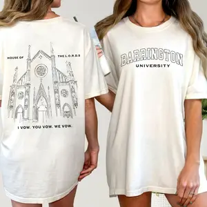 Barrington University T-Shirt The Ritual Sweatshirt The Lords Series Merch Dark Romance Hoodie Smut Spicy Romance Gift Unisex Loose Fit Medium Heavy Polyester Fabric