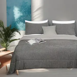 Reversible Cooling Comforter,Machine Washable Q-Max>0.4 Ultra-Cooling Quilt, Soft Silky All Season Blanket for Bedroom Couch, Perfect Gift, Twin/Queen/King Size Available