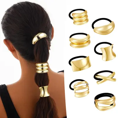 Hairstyles with Metal Hair Ties TikTok Shop