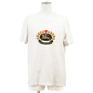 Pre-owned BURBERRY Cotton Small Leather Goods London T Shirt