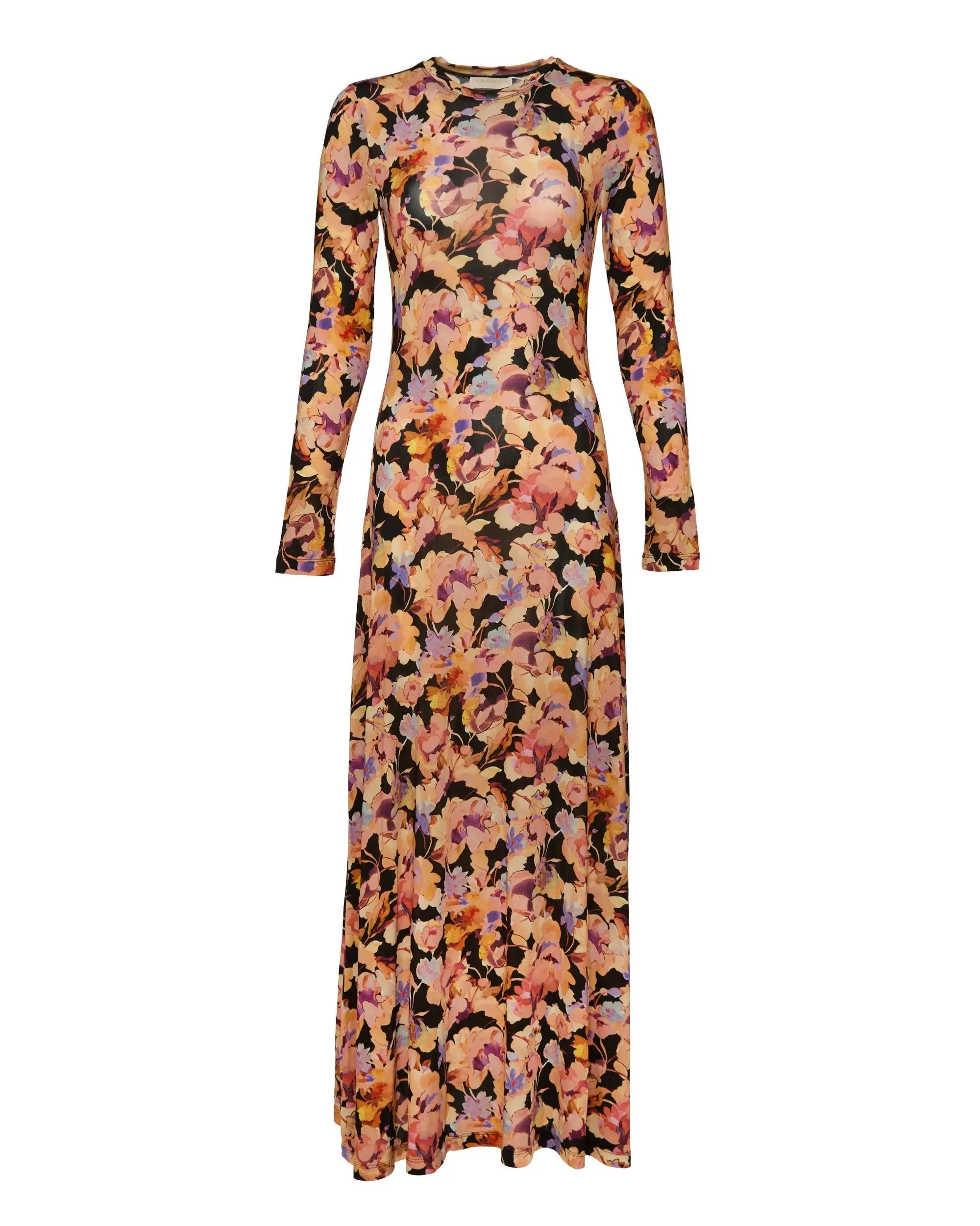 Amari Long Sleeve Jersey Dress
