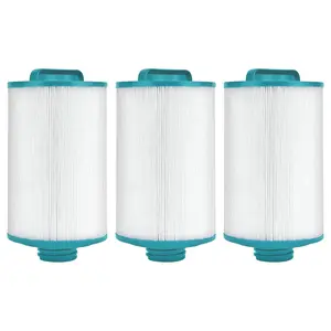 Hurricane Advanced Pool Filter Cartridge Replace w/ Advanced Bond Filter, 3 Pack