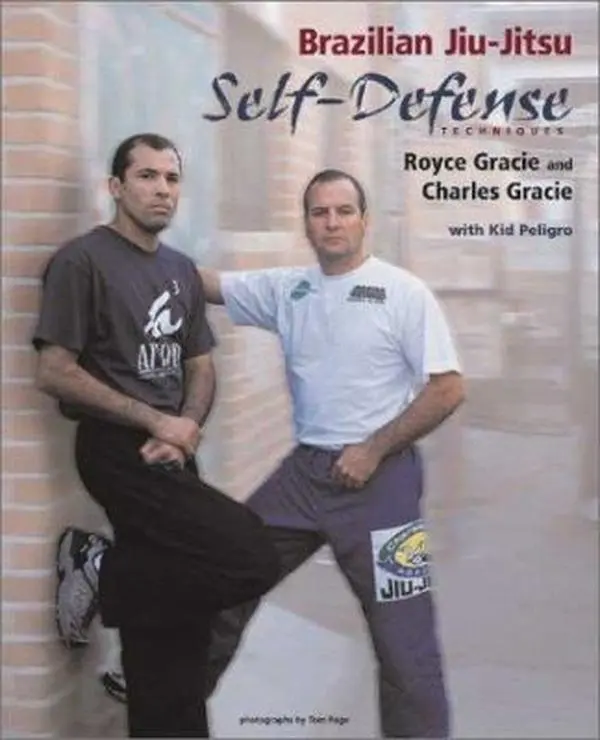 USED Book - Brazilian Jiu-Jitsu Self-Defense Techniques (Brazilian Jiu-Jitsu series) by Royce Gracie (Paperback) - english