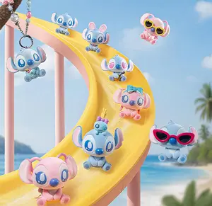 [HolidayGift]Disney Stitch Confession Flocked Pendant – Limited Edition Mystery Blind Box Necklace Charm for Fans & Kids